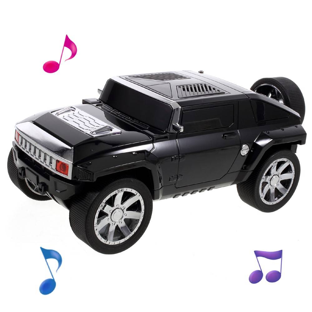 JKR JKR Off-road Auto Design Bluetooth Speaker - Zwart