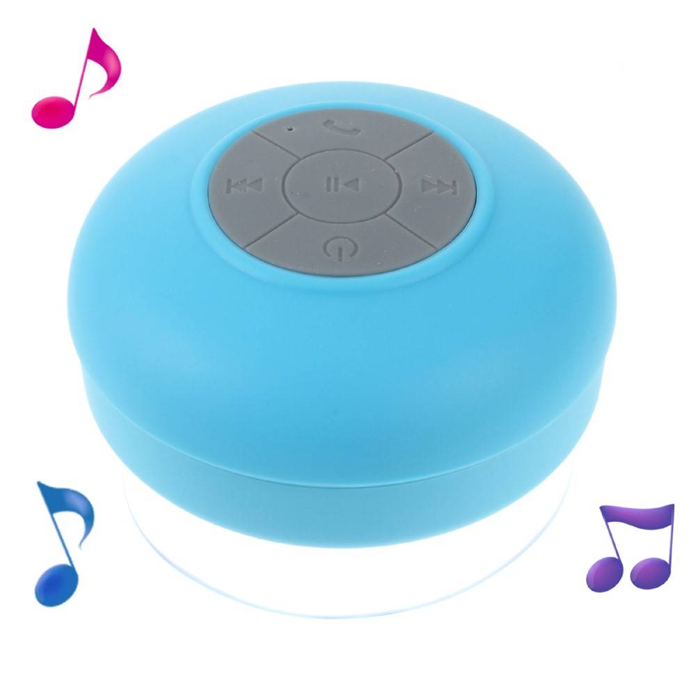 Bluetooth Speaker met Zuignap - Blauw
