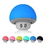 Mushroom Shape Stereo Surround Bluetooth Speaker with Suction Holder and Mic - Blauw