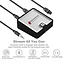BTI-039 Bluetooth Transmitter 2-in-1 Ontvanger P3.5mm Audio Adapter - Zwart / Wit