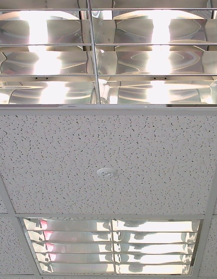 Occupancy sensor in ceiling