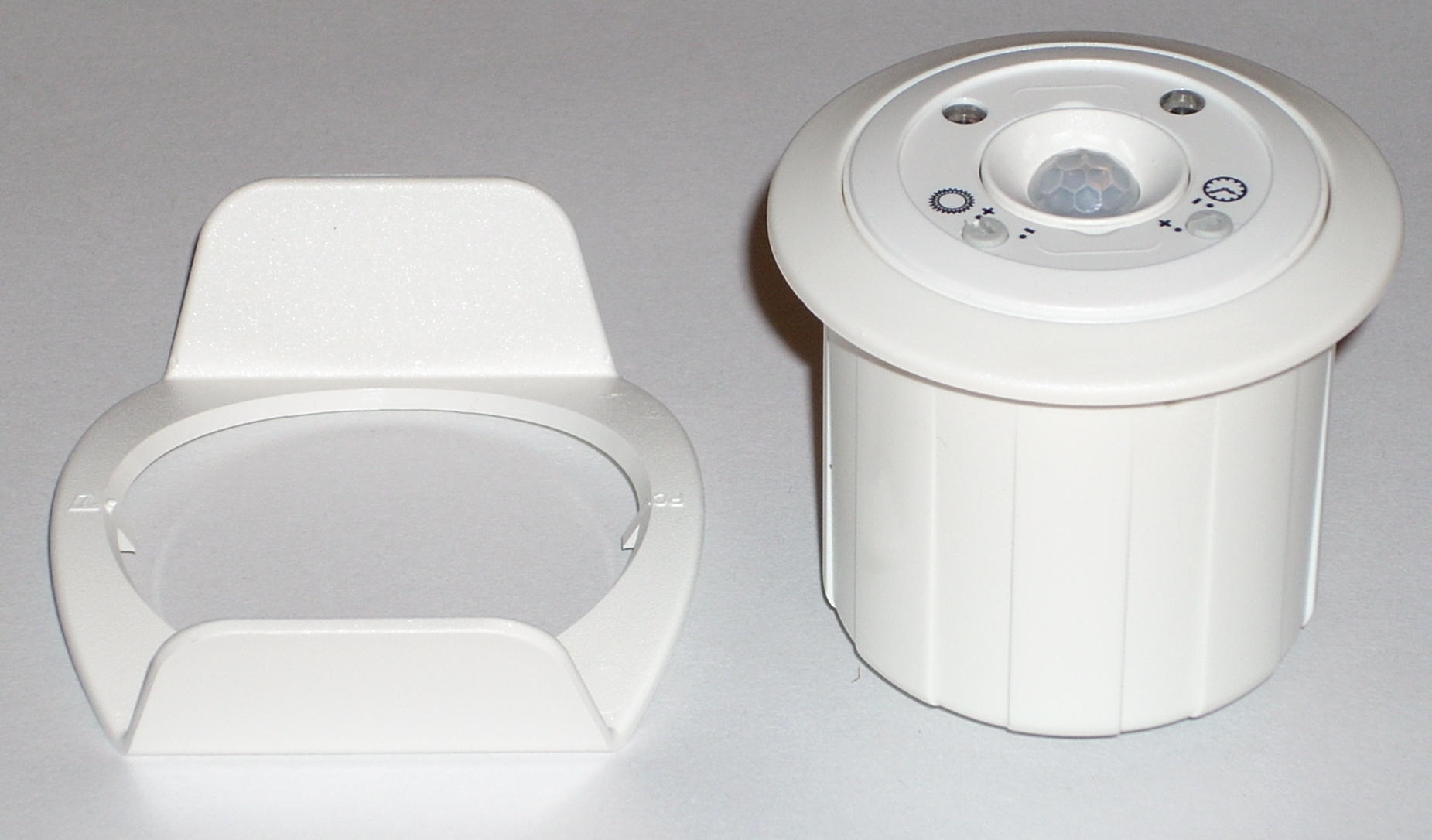 Occupancy sensor with clip