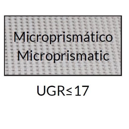 Led panelen met beeldscherm vriendelijke Microprisma afscherming
