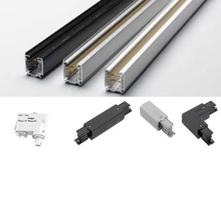 Nordic 3-fase opbouw spanningrail