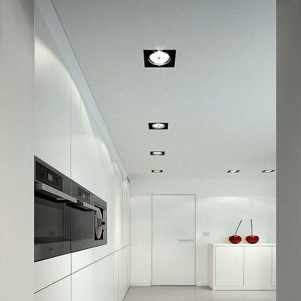 Trimless plafond inbouwarmaturen