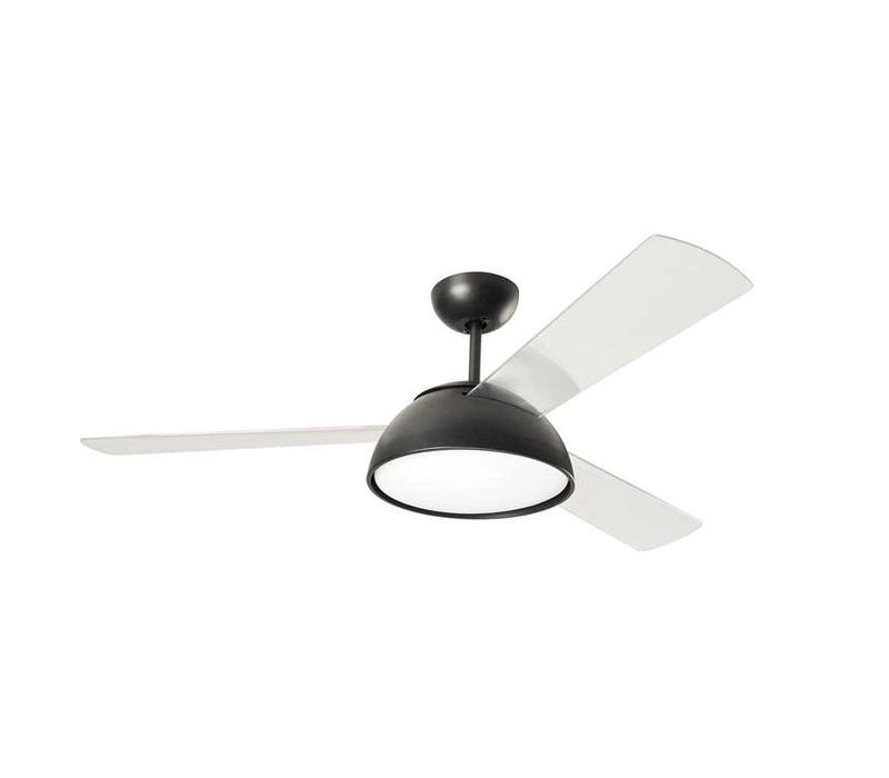 Gregal plafond ventilator Ø1407mm in zwart met verlichting - Dirks ... Gregal plafond ventilator Ø1407mm in zwart met verlichting - Dirks ...