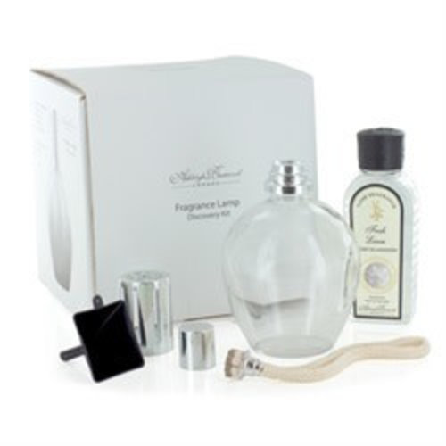 Ashleigh & Burwood Ashleigh & Burwood fragrance lamp discovery kit clear + 180ml fresh linen fragrance oil Ashleigh & Burwood Ashleigh & Burwood fragrance lamp discovery kit clear + 180ml fresh linen fragrance oil