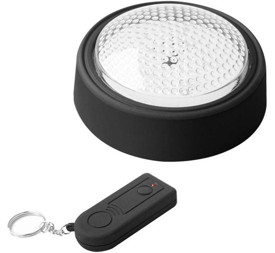 Proplus 5 Leds Druklamp Met Afstandsbediening Black Kopen