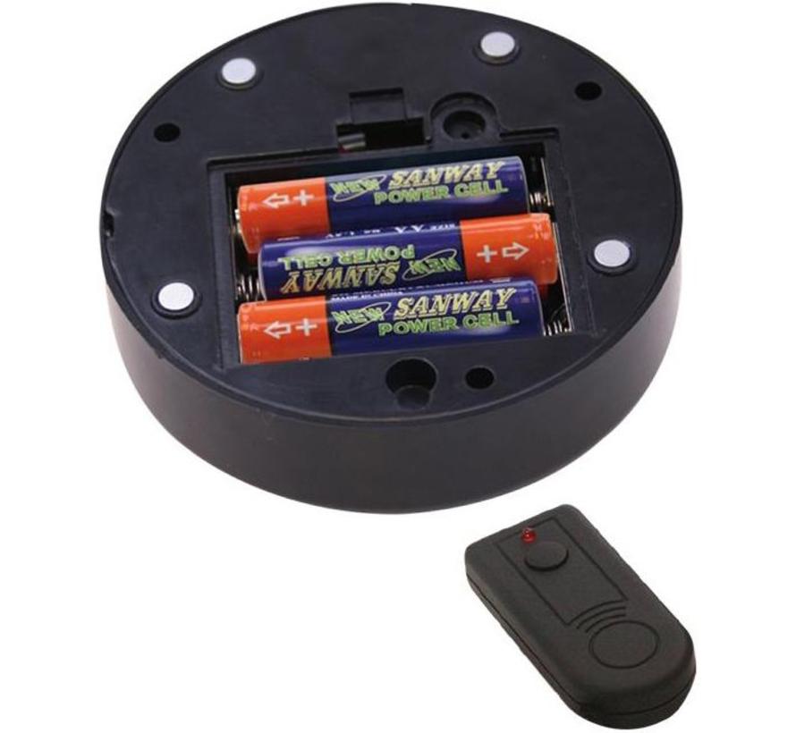 Proplus 5 Leds Druklamp Met Afstandsbediening Black Kopen