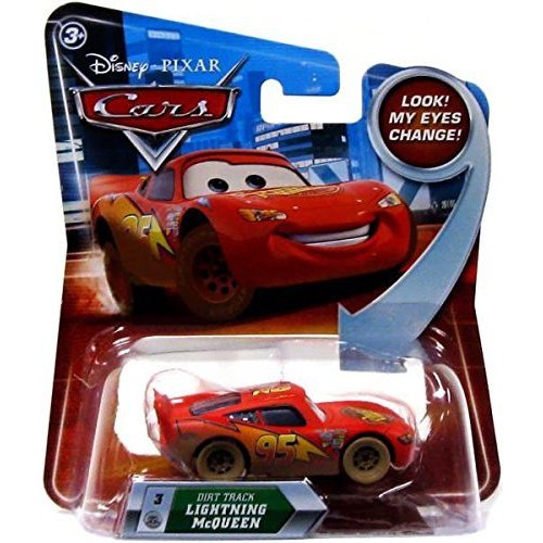 Disney Cars Dirt Track Lightning McQueen (Look my eyes change!) Disney Cars Dirt Track Lightning McQueen (Look my eyes change!)