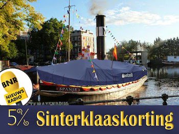 Sinterklaas actie bij Bootzeil