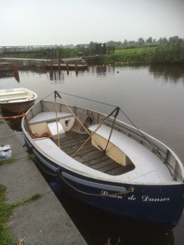 Bootzeil op maat met v-frame
