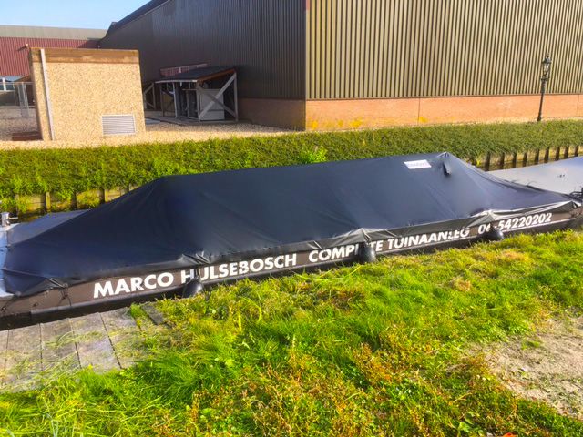 Aluminium Jon goed afgedekt