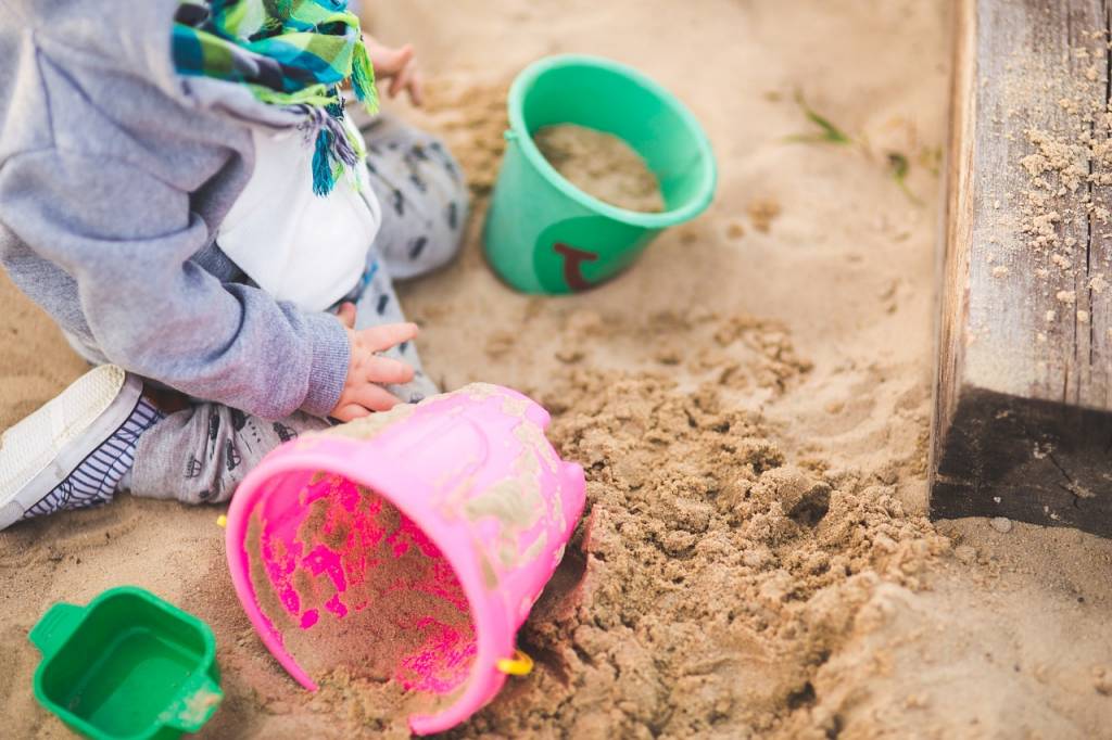 Zandbak kinderdagverblijf poepvrij