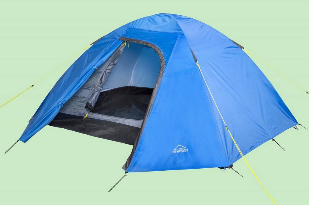 De tent is er weer klaar voor