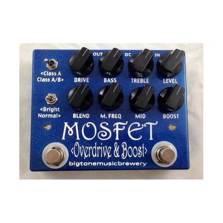 Big Tone Music Brewery Mosfet Overdrive & Boost Big Tone Music Brewery Mosfet Overdrive & Boost