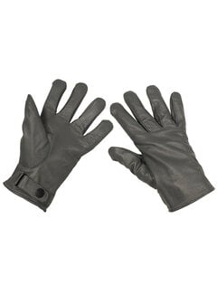 MFH - Army Legerhandschoenen  -  Leer  -  Grijs