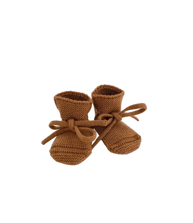 hvid baby booties