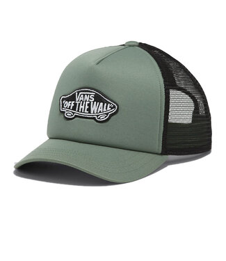 Classic Patch Curved Bill Trucker Hat - Iceberg Green