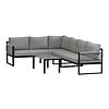 Normin Ecklounge-Set Reims | Links | Schwarz