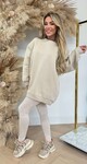 WILLY FLEECE SET SWEATER + LEGGING BEIGE