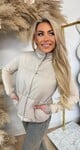 PUFFER BODYWARMER BEIGE