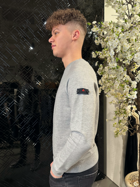 Peuterey Guarana 01 Sweater - Grigio Melange Chiaro