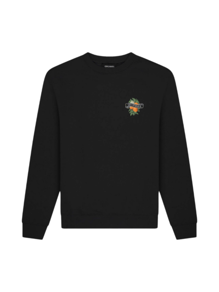 Quotrell Mineola Crewneck - Black/White