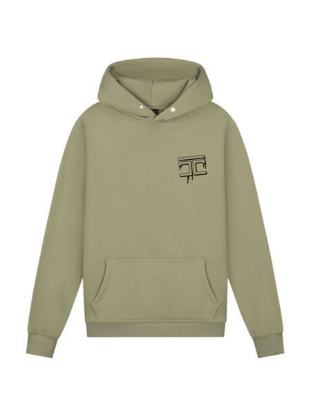 JorCustom Women Bubble Slim Fit Hoodie - Olive