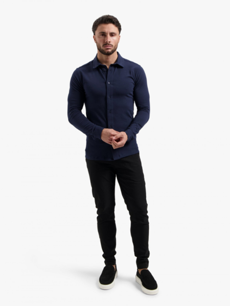 Malelions Button-Down Shirt - Navy