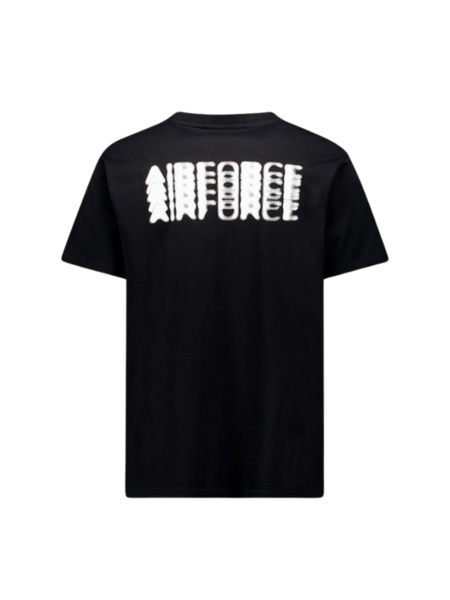 Airforce Doubble Led T-Shirt - True Black/White