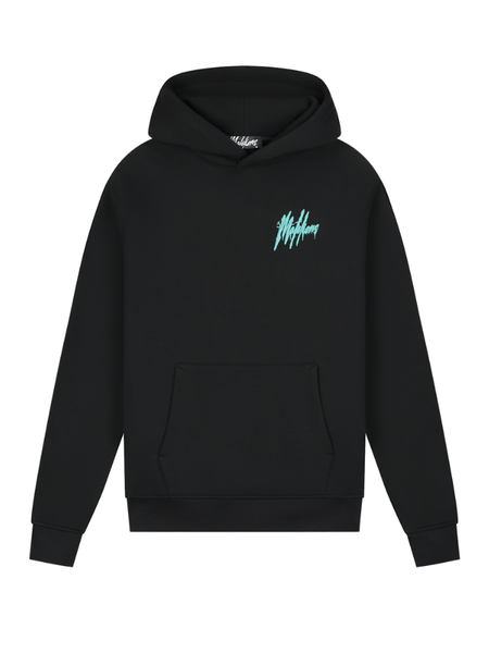 Malelions Fleece Half Zip Sweater - Black - Eddy's Eindhoven