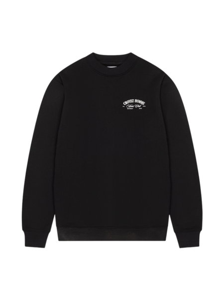 Croyez Toujours Knit Sweater - Black - Eddy's Eindhoven
