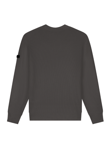 Malelions Textured Zip Overshirt - Black - Eddy's Eindhoven