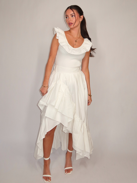 Josh V Tarrant Skirt - Off White - Eddy's Eindhoven