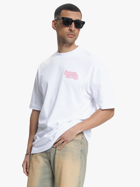 Croyez Stamp Swim Shorts - Pink - Eddy's Eindhoven