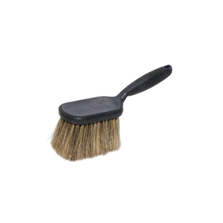 Long-handled hand brush transparent