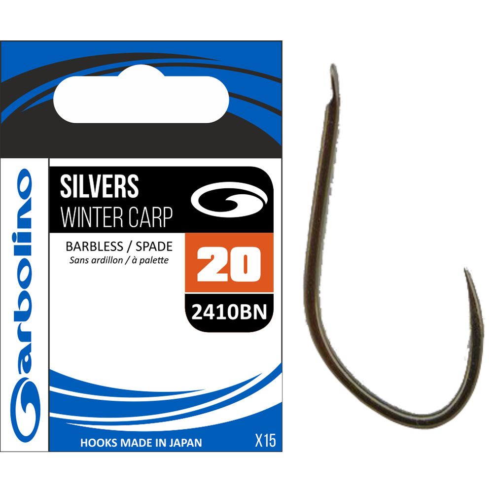 Garbolino Competition Trout Asticot Tied Hook Nylon 12 Green 16