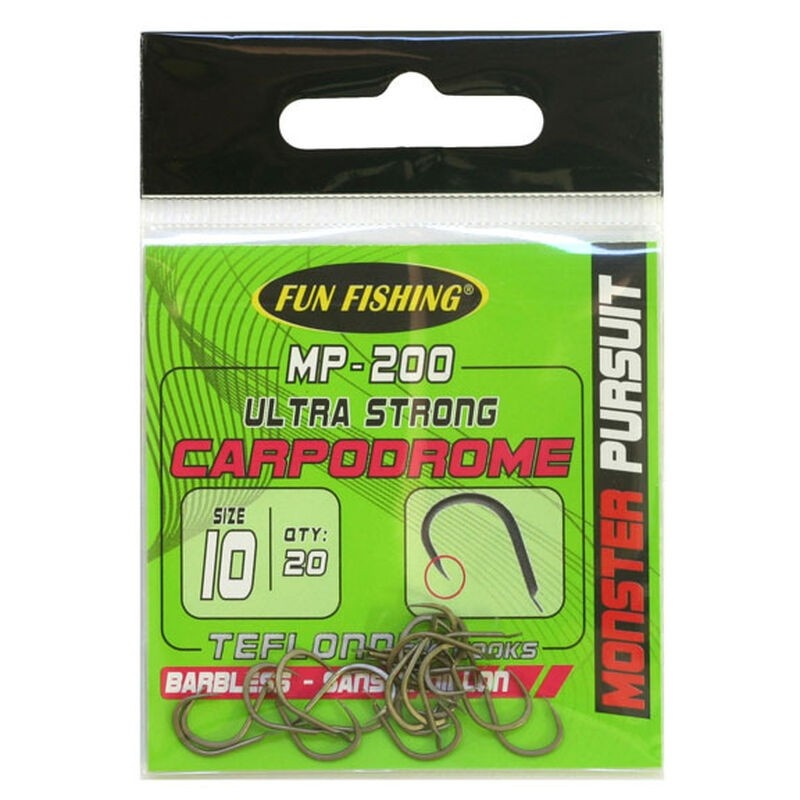 Preston Carp Barbless Strong (10 pcs) - Reniers Fishing