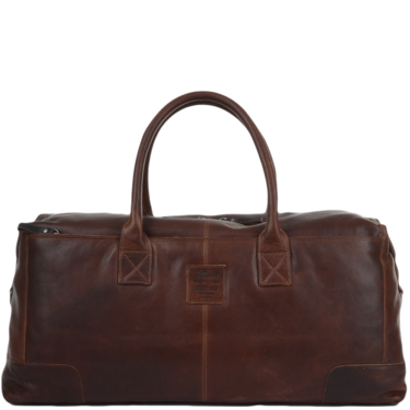 Ashwood Woven Leather Cross body bag in Cognac