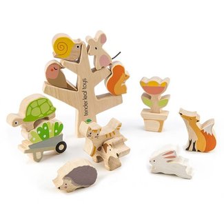 Bajo Houten Speelgoed Ark van Noach met dierenparen Lazy Lama Bajo Houten Speelgoed Ark van Noach met dierenparen Lazy Lama
