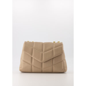 Kiko leather hot sale flap clutch