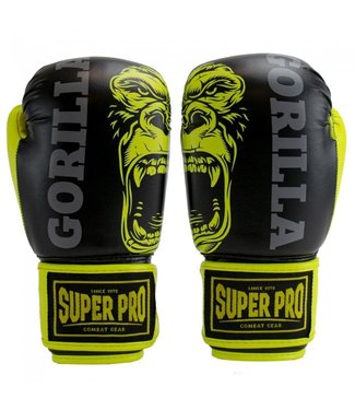 Super Pro Boxing Gloves Warrior White - Fightstyle