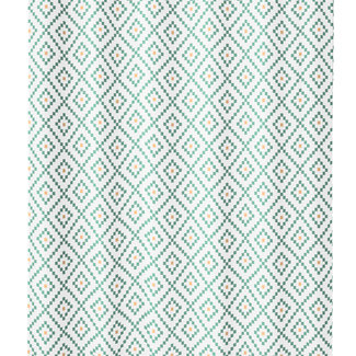 Sealskin Granada Douchegordijn PEVA 180x200 cm Midden blauw - 217001321