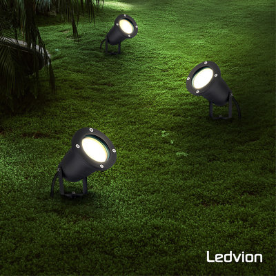 Ledvion Applique murale LED d'extérieur - Noir – G9 Culot – 2700K – 4.2W -  IP54