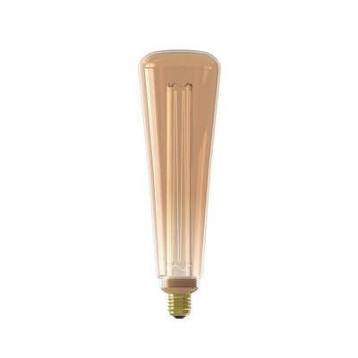 Ampoule XXL décorative dorée à filament croisé Calex Gold Line E40 NR180 -  MaxxiDiscount
