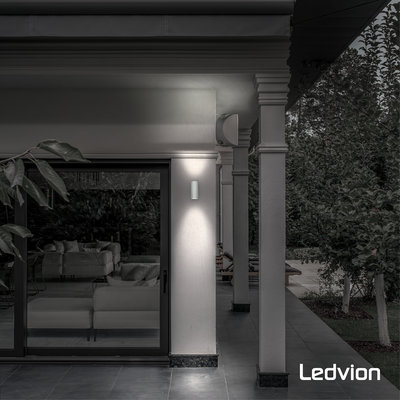 Calex Applique Murale LED Sans Fil Up & Down Avec Capteur - 2700K -  Lampesonline