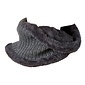 Dames col sjaal nekwarmer blauwgrijs *