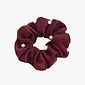 Scrunchie met parels bordeaux rood *
