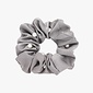 Scrunchie met parels grijs *